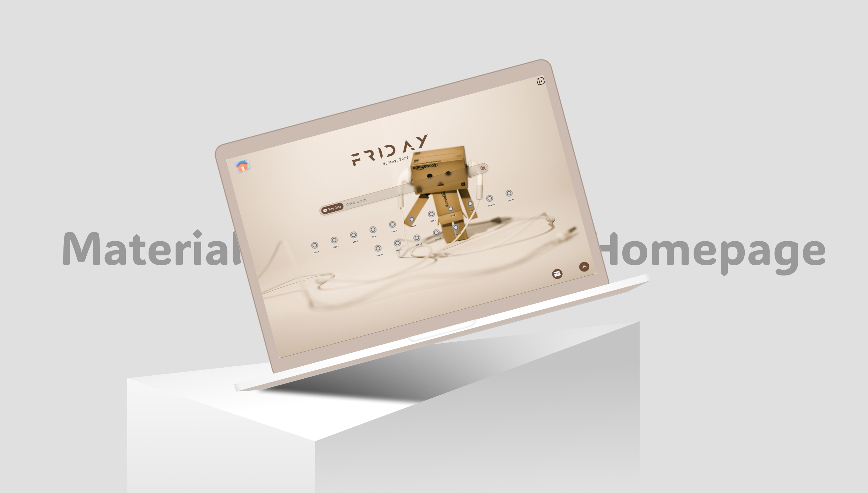 Material Homepage Classic View