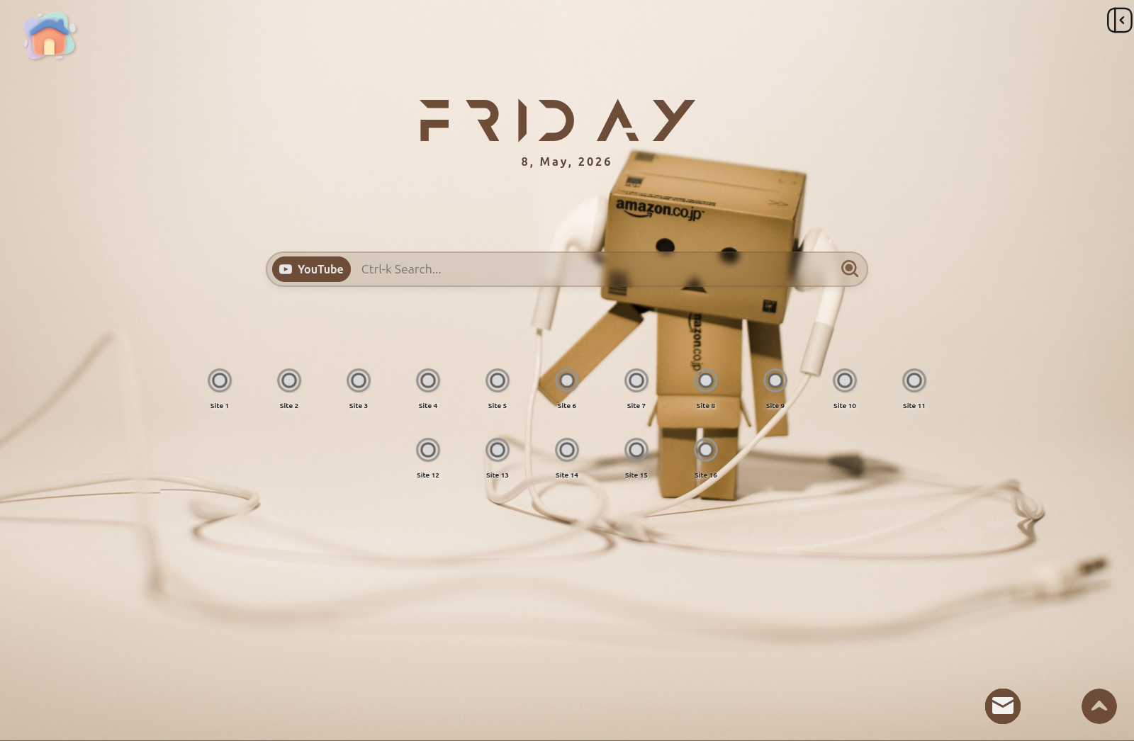 Material Homepage Classic View